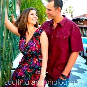 Angie - Size M - V-neck - lightweight spring dress